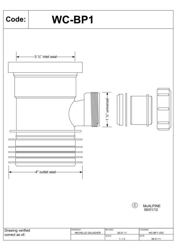 McAlpine WC-BP1