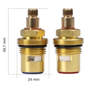 BC7 12 Tap Cartridge Pair BC7 Compatible with Spline CC11 and Ultra SPR Taps