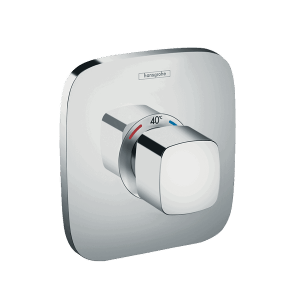 Hansgrohe Ecostat E HighFlow Thermostatic Mixer for Concealed Installation Chrome 15706000