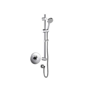 Inta Puro PU90014CP Safe Touch Thermostatic Mini Concentric Dual Control Shower