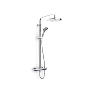 Inta Kiko Dual Thermostatic Bar Mixer Shower KK10032CP 5 Function Handset Chrome