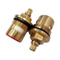CL17 3/4" Universal Ceramic Disc Tap Cartridge Pair High Quality and Durable Replacement for Hot and Cold Taps