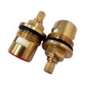 CL9-1 3/4" Universal Ceramic Disc Tap Cartridge Pair High Quality Replacement for Hot and Cold Taps