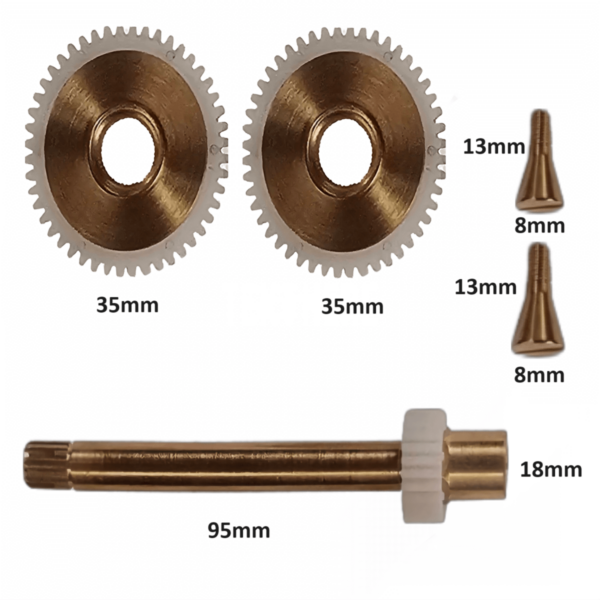 Universal Gear Set Trevi Type Compatible with Gear Cartridges