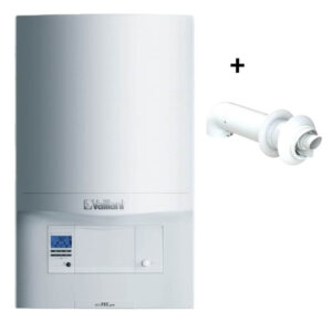 Vaillant ecoTEC Pro 28 (ErP) Combi Boiler with Horizontal Flue Pack