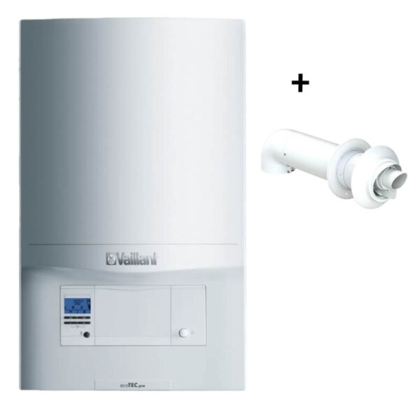 Vaillant ecoTEC Pro 30 (ErP) Combi Boiler with Horizontal Flue Kit