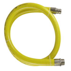 1/2" Catering Gas Hose 1.00M with Quick Release Valve Salvus BSI Approved