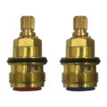 Ceramic Disc Hot & Cold Cartridges Pair CC15-1