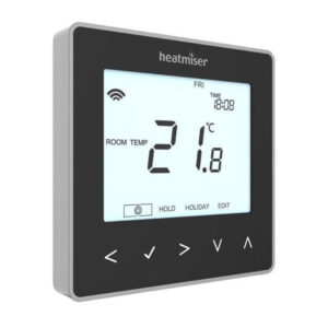 Heatmiser NeoStat V2 Black Programmable Thermostat