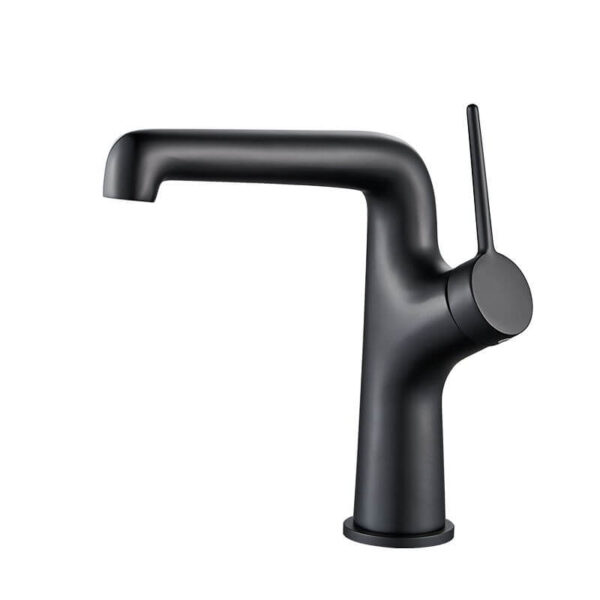 Premium Sully Basin Black Bathroom Basin Faucet Vanity Single Handle BASIN841B