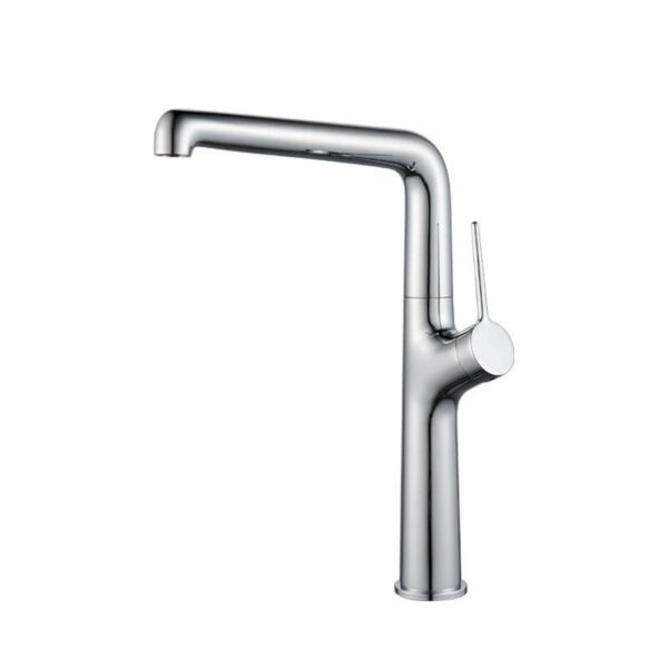 Sully Kitchen Chrome Pull-Out Single-Lever Mixer Tap for Hot and Cold Water KITCHEN841C