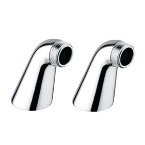 Grohe Pillar Unions 18121000 180mm Centre (Pair) Chrome