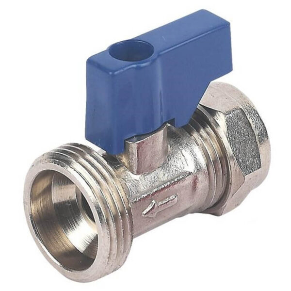 15mm x 3/4" Straight Washing Machine Valve WMVS