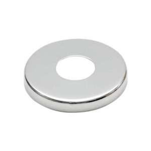 26mm (3/4 Inch) Chrome Plated Steel Valve Tall Hole Cover Tap Rose 8mm Height