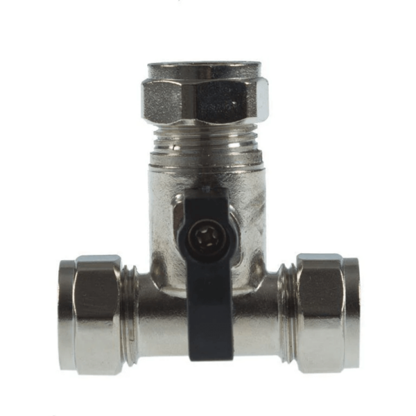 Isolating Tee Valve 15mm