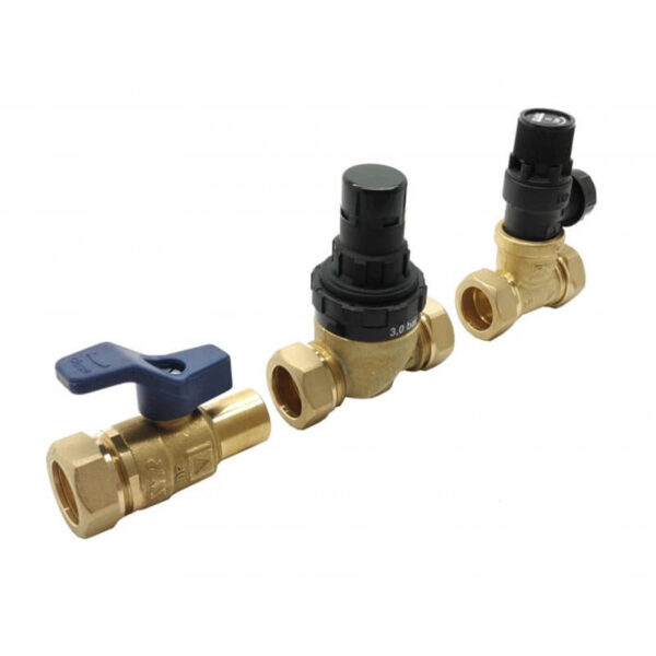 Megaflo 95605894 Multibloc Inlet Control Valve with Pressure Relief Cold Water Inlet Control Kitv