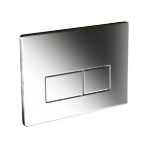 Saneux FP120 Flushe 2.0 Chrome Flush Plate 26 x 19 cm