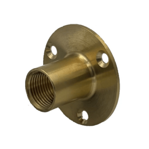 1/2" Brass Wall Plate Tube Bracket WPTB