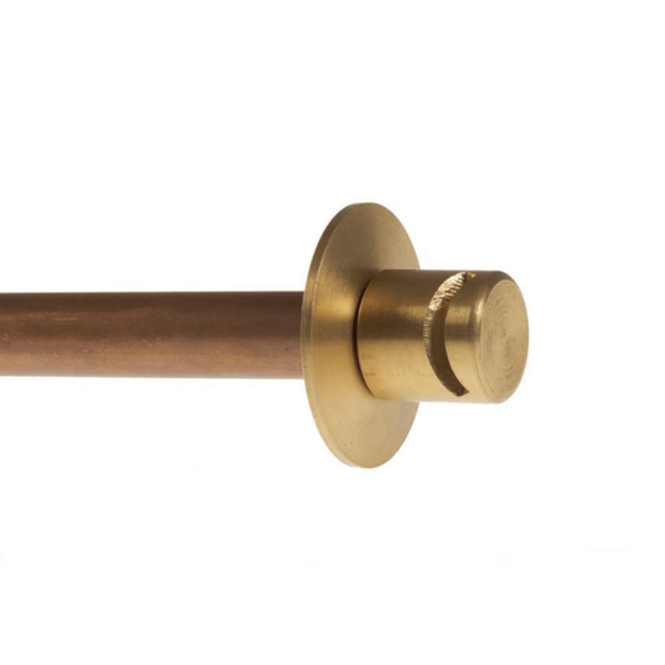 15mm Brass Blow-Off Cap & Collar, Solder Ring Loose BOC15L