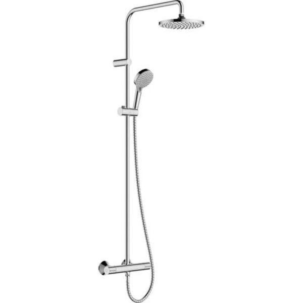 Hansgrohe 26276000 Vernis Blend Showerpipe 200 1 Jet with Thermostat Chrome