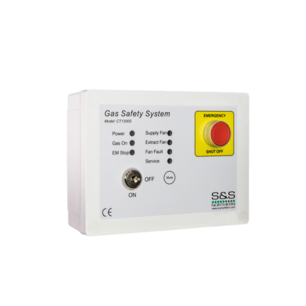 Merlin CT1200S Gas Interlock System Air Pressure Differential Switches for Commercial Kitchens