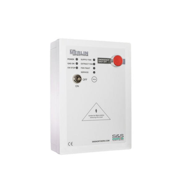 Merlin CT1250 Gas Interlock System with Built-In Current Monitoring for Commercial Kitchens