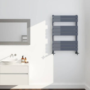 Atesh 800x500mm Anthracite Heated Towel Rail