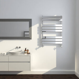 Atesh 800x500mm Chrome Heated Towel Rail