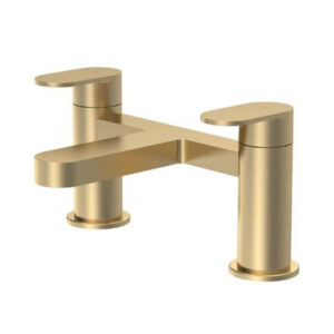 Fresssh Coral Bath Mixer Brushed Brass Finish