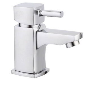 Fresssh Loui Mini Mono Basin Mixer with Clicker Waste Chrome