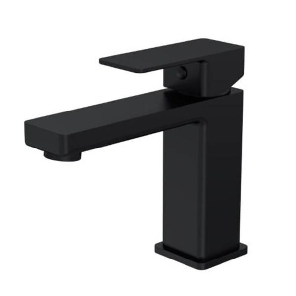 Fresssh Marina MBM Black Mono Basin Mixer Includes Waste