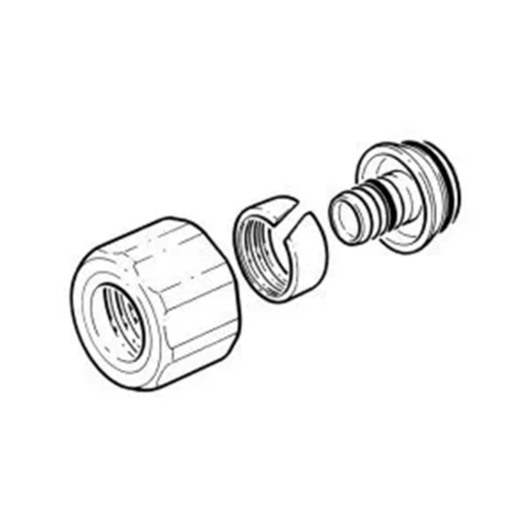 Eurocone Manifold Connector 16 x 2mm - Image 2