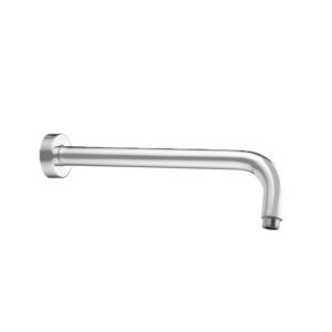 JTP C021400 Chill Round Shower Arm 400mm Durable Brass with Chrome Finish