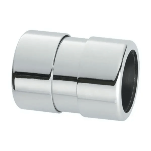 McAlpine Compression Straight Connector Chrome 35mm x 35mm