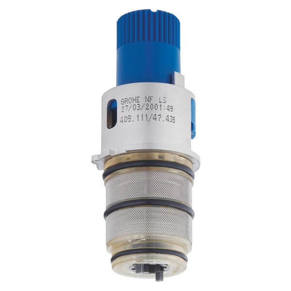 Grohe 47439000 Thermostatic Compact Cartridge 1/2" Compatible with Grohtherm, Grohmaster, Allure, THM & Rainshower Valves