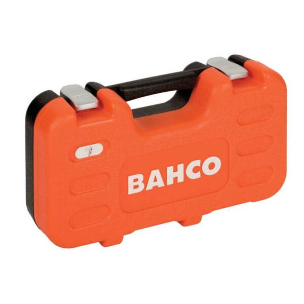 Bahco S330 34 Piece Socket Set 14 Inch and 38 Inch Square Drive Metric Tool Kit extra