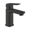 Grohe 1016992430 Cubeo Basin Mixer 1/2" S Size Phantom Black Smooth Body with SilkMove