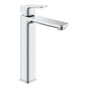 Grohe 1017290000 Cubeo Basin Mixer 1/2″ XL Size Chrome Smooth Body for Free Standing Basins