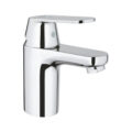 Grohe 2337600E Eurosmart Cosmopolitan Basin Mixer 1/2" S Size Chrome Smooth Body Cold Start