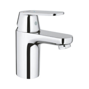 Grohe 2337600E Eurosmart Cosmopolitan Basin Mixer 1/2" S Size Chrome Smooth Body Cold Start