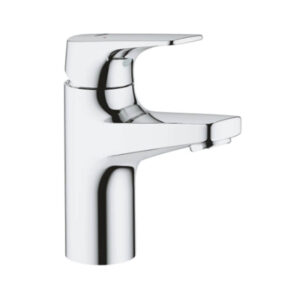 Grohe 23752000 BauFlow Basin Mixer 1/2" S Size Chrome Smooth Body with Water Saving Mousseur