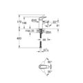 Grohe 23752000 BauFlow Basin Mixer 1/2" S Size Chrome Smooth Body with Water Saving Mousseur