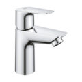 Grohe 23972001 BauEdge Low Pressure Basin Mixer Chrome 1/2" M Size Mono Tap Pop Up Waste
