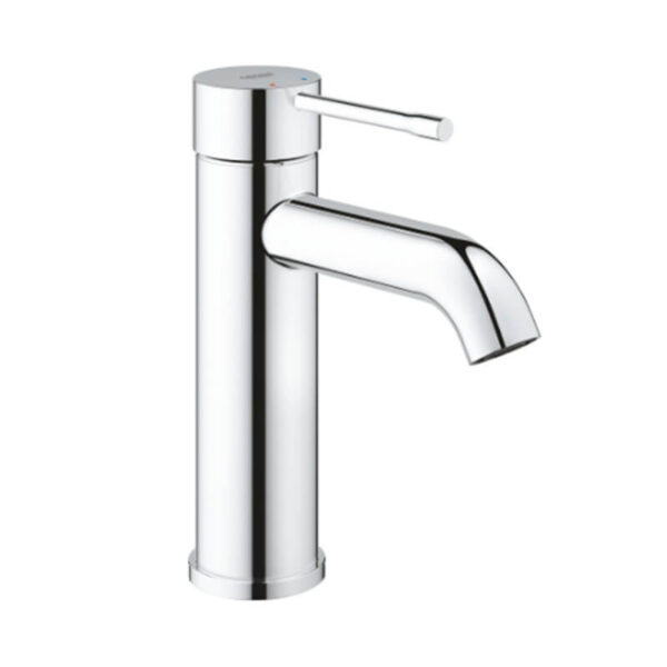 Grohe 24172001 Essence Basin Mixer 1/2" S Size Chrome Smooth Body with Click Waste
