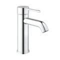 Grohe 24179001 Essence Basin Mixer 1/2" S Size Chrome Cold Start Smooth Body with Click Waste
