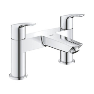 Grohe 25098003 Eurosmart Two Handled Bath Filler 1/2" Chrome Deck Mounted Professional Edition