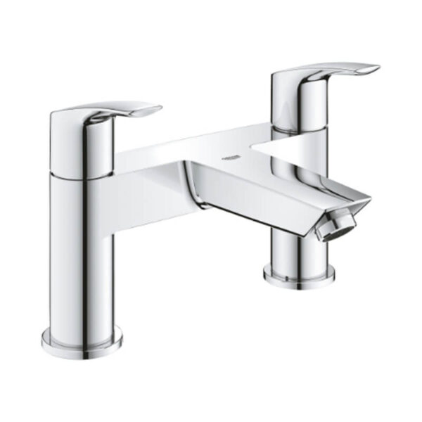 Grohe 25098003 Eurosmart Two Handled Bath Filler 1/2" Chrome Deck Mounted Professional Edition