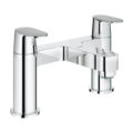 Grohe 25128000 Cosmo Deck 2H Bath Filler Chrome 1/2" Dual Handle Tap