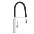 Grohe 31491000 Concetto Sink Mixer 1/2" Chrome with Pro Flexi Spout and Magnetic Docking