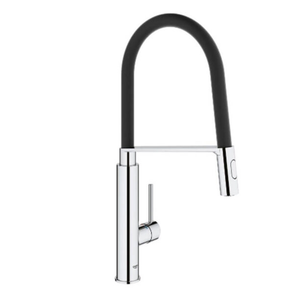 Grohe 31491000 Concetto Sink Mixer 1/2" Chrome with Pro Flexi Spout and Magnetic Docking